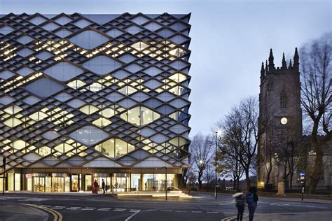 Twelve Architects Diamond Building At Sheffield University Facade
