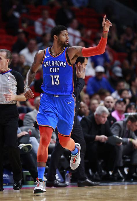 Has two seasons remaining on his. Thunder Buddies podcast: Paul George cool against the Heat