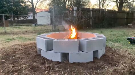 How To Make Cinder Block Fire Pits