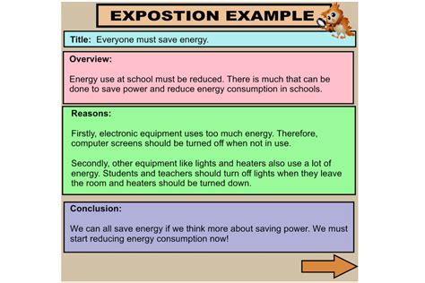 Exposition Text Example With Structure Non Fiction Text Structures