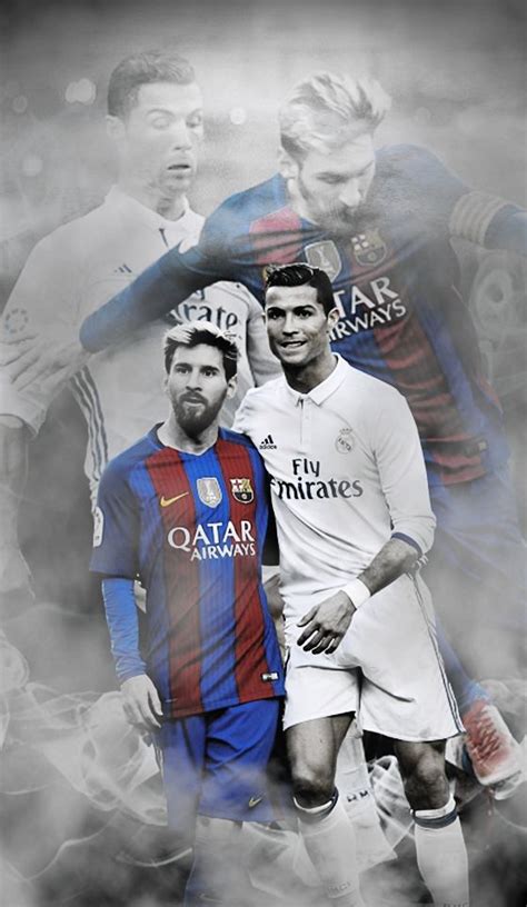 Lionel Messi And Cristiano Ronaldo Messi Messi Y Ronaldo Tarjetas De