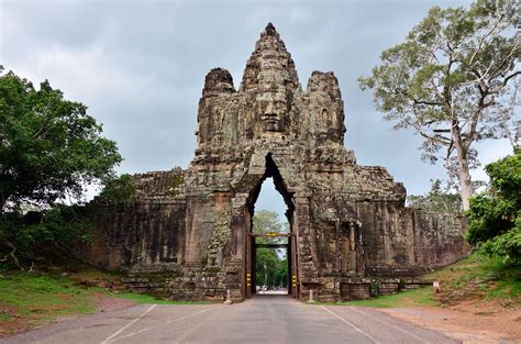 Angkor Thom Gates Cambodia