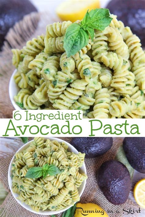 The Best Creamy Avocado Pasta Recipe Only 6 Ingredients