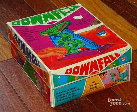 1970 Downfall Strategy Game By Whitman Uk 1st Edition Tomsk3000