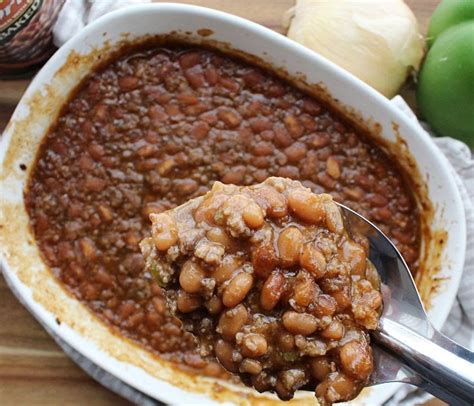 Lordy, vancamp's pork and beans, crisp bacon. Recipe For Bush Baked Beans With Ground Beef / Check out ...