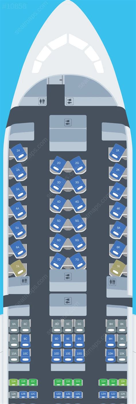 Seat Map Of Boeing 787 Lufthansa Updated 2024