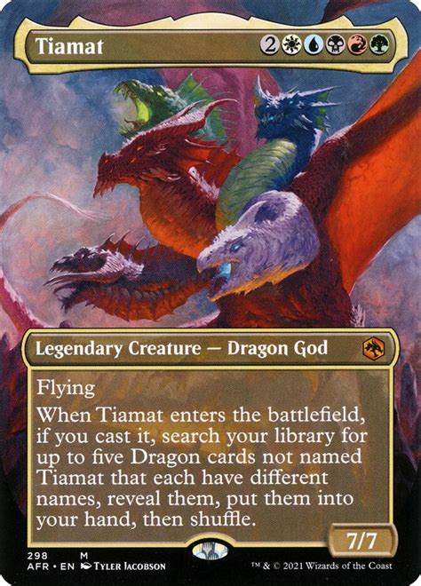 Tiamat · Adventures In The Forgotten Realms Afr 298 · Scryfall Magic