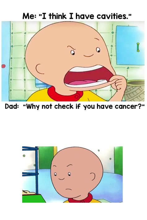 Caillou Cancer Memes