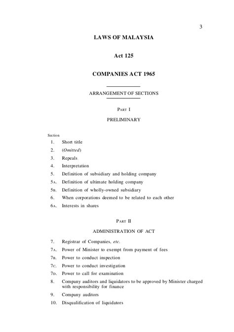 5 schedule xiii anatomy of schedule xiii: Malaysian Companies act-1965-(up to 2006)