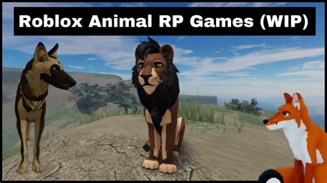 A Lions Pride Canine Odyssey Fox Gardens Roblox Animal Rp Games
