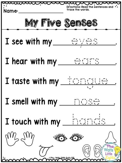 The Worksheet For Sight Words That Are Used To Help Children Learn How