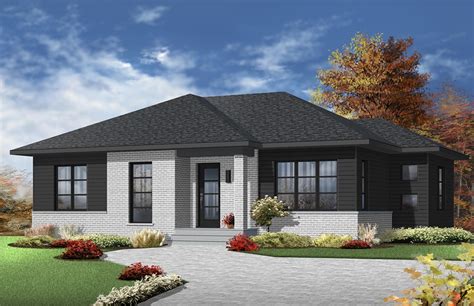 Simple Modern One Story Home With A Great Open Floor Plan Layout Plan