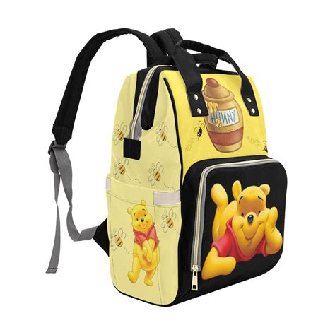 Winnie The Pooh Diaper Bag Multi Function Diaper Backpackdiaper Bag