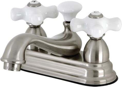 Kingston Brass Ks3608px Restoration 4 Inch Centerset Lavatory Faucet