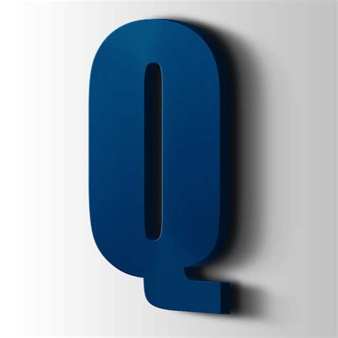 Kunststof Letter Q Impact Acrylaat 5002 Ultramarine Blue Kopen