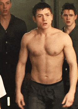 Who S That Shirtless Guy Taron Egerton Towleroad Gay News