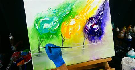 Abstract Painting Video Tutorials By Peter Dranitsin Painting Art