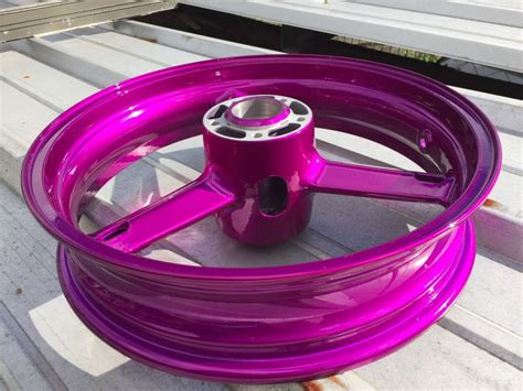 Dormant Purple Custom Powder Coated Rims Columbiacoatings