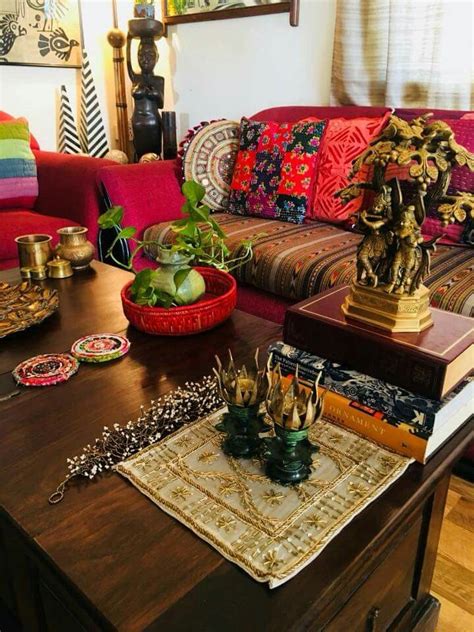 Pin By Neha Shetye On Indian Style Home Decor Colourful Living Room