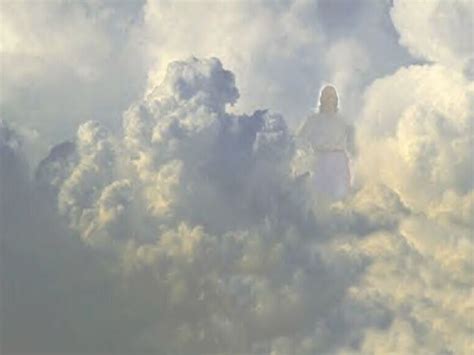 Pictures In The Clouds Jesus In The Clouds At His Second Coming