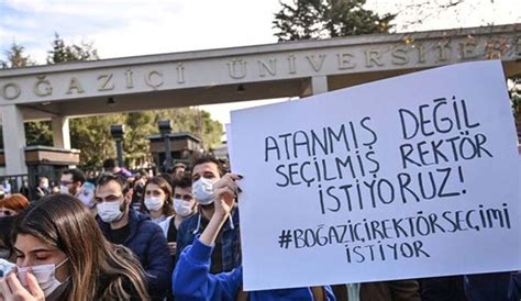 Who is the rector of bogazici university in turkey? Sinemacılardan Boğaziçi öğrencilerine destek- Artı Gerçek