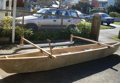 Make A Simple Outrigger Canoe — The Shed