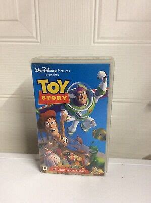 Toy Story Vhs Tested Working Pixar Video Walt Disney Pictures Presents