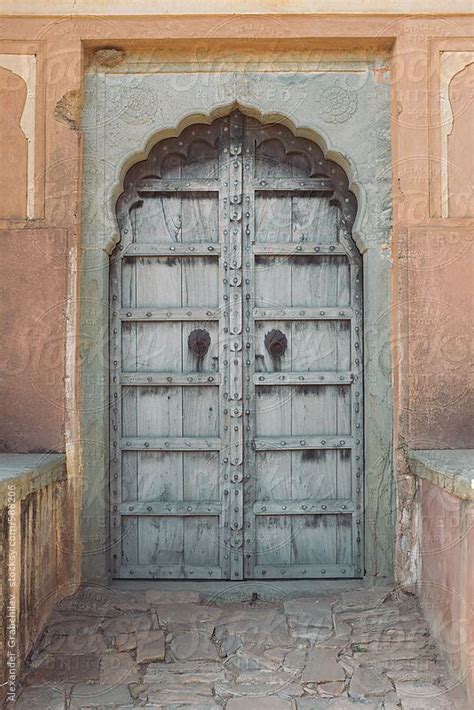 Old Arched Door By Stocksy Contributor Alexander Grabchilev