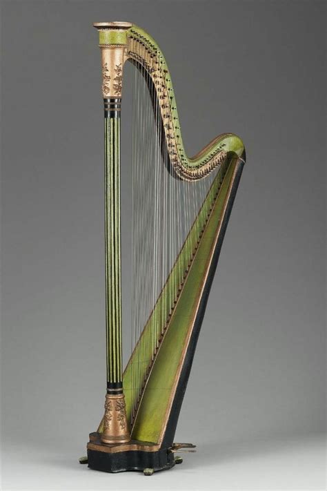 Antique Harp Harps Pinterest