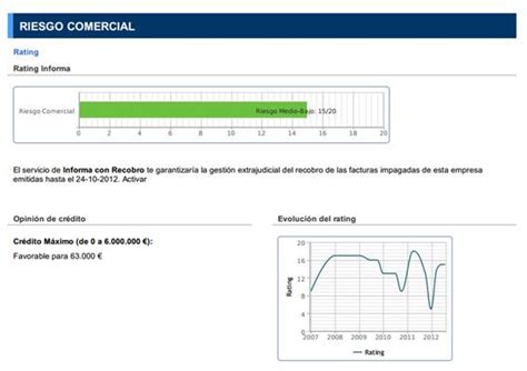 Informe Comercial Y Para Qué Sirve