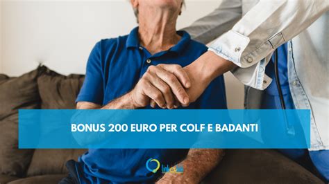 Bonus 200 Euro Per Colf E Badanti LinkAbili