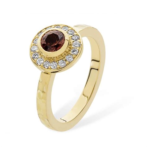 imperial rose zircon halo ring saunders and pughe