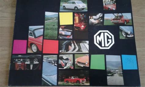1971 MG CAR Brochure MG MGB MGB GT MG Midget Mk III MG 1300 Mk II
