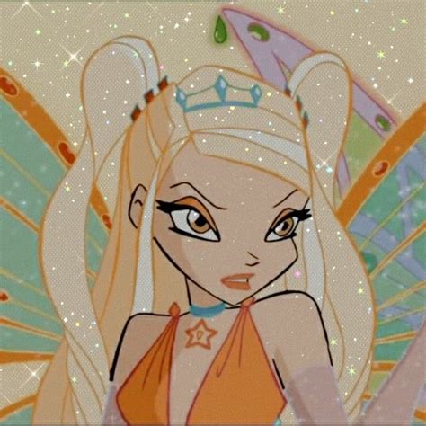 Winx Stella Icon Bloom Winx Club Cartoon Profile Pics Cartoon Art