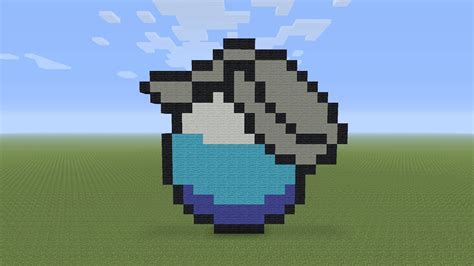 Minecraft Pixel Art Fortnite Shield Potion Youtube