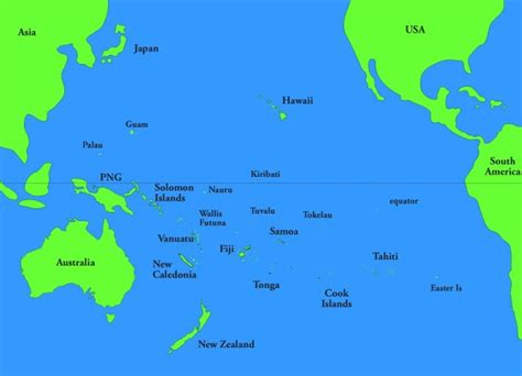 Easter Island World Map