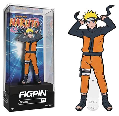 Naruto Shippuden Figpin Naruto Uzumaki 3 Collectible Pin Cmd