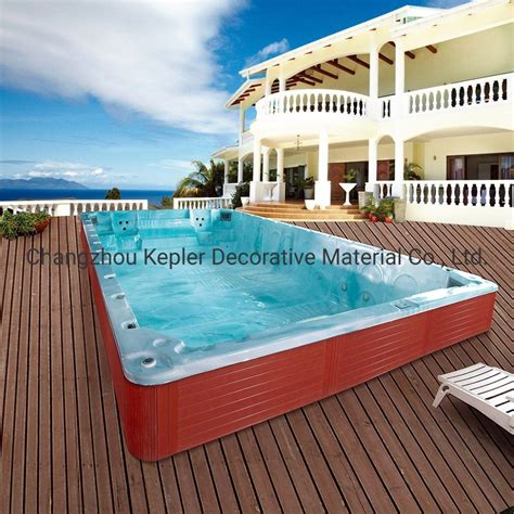 Endless Swimming Pool Spa With Massage Jets Whirlpool Outdoor China Swimming Pool And Swimming