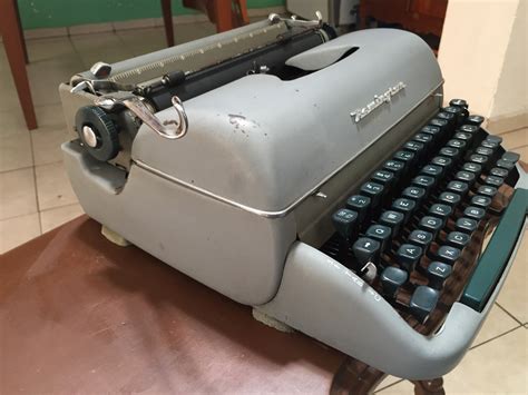 Antigua Maquina De Escribir Remington Original Funcionando Mercadolibre
