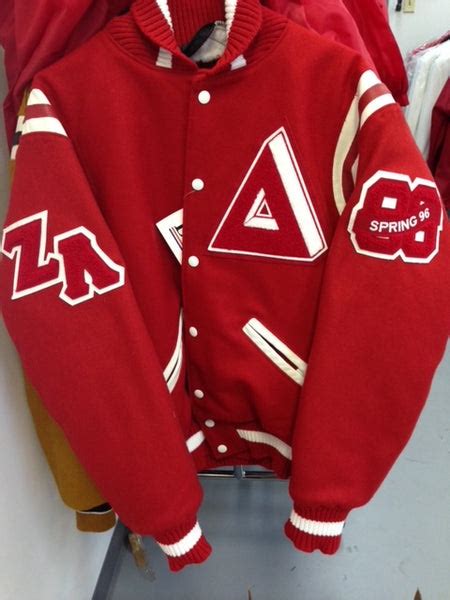 Delta Sigma Theta®️ Usa Made Varsity Letterman Jacket