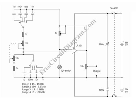 Variable Frequency Generator Circuit Diagram Wiring View And