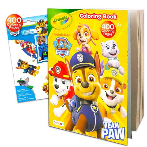 Buy Paw Patrol Crayola Jumbo Coloring Book For Kids Paw Patrol