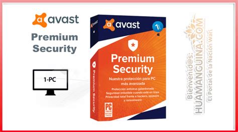 Antivirus Avast Premium Security 2020 1pc Huamanguina