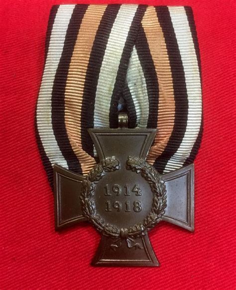 Ww1 German Court Mounted Cross Of Honour