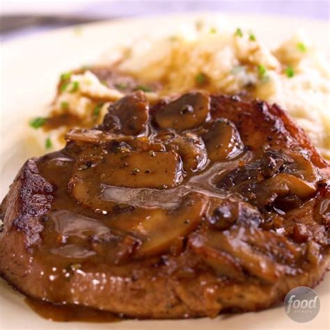 Recipe Of The Day Steak Marsala With Cauliflower Mash Forget Steak And Potatoes Easy To Mash