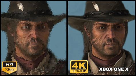 Red Dead Redemption 4k Gameplay Hd Vs 4k Game Resolution Youtube