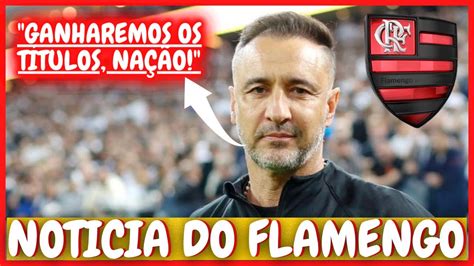 Noticias Do Flamengo Vitor Pereira Manda Recado À Torcida Do Flamengo