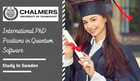 International Phd Positions In Quantum Software Sweden Scholarship Positions 2023 2024