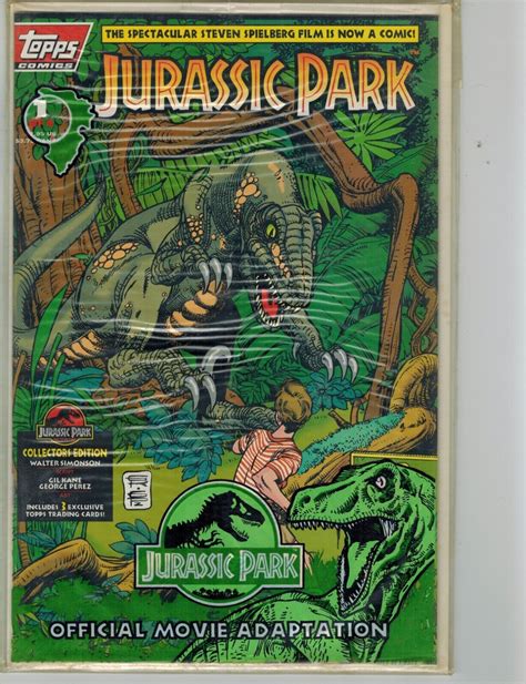 1993 Topps Comics Jurassic Park 1 Simonson Perez Kane In Sealed Factory Bag Ebay