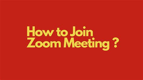 How To Join Zoom Meeting Demo Showcase Youtube